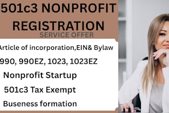 reinstate 501c3 file form 1023 990 draft bylaws  nonprofit