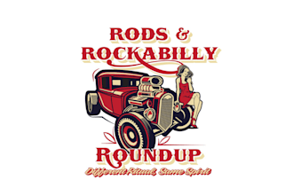 design realistic classic car, train, racing car vintage logo for you