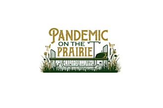 design striking historical podcast pandemic logo