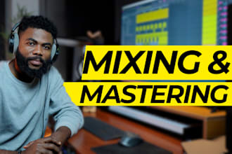provide radio ready mixing and mastering of your songs