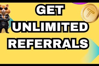 hit 20k referral link signup, mini game tapper, telegram referral link promotion