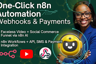 setup fix n8n ai automated post api payment integration social commerce webhook