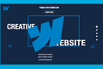 design SEO optimized webflow website