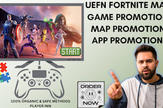 do fortnite game promotion uefn roblox steam game organic app development