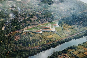 render architect or landscape by d5 render