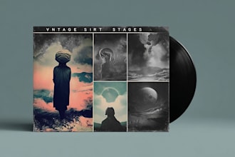design album cover art and music artwork