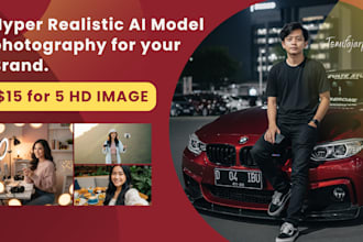 create hyper realistic ai photography for your brand