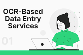 do accurate ocr based data entry services in english, swedish, french and german