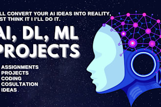 do ai ml and dl projects for you in python