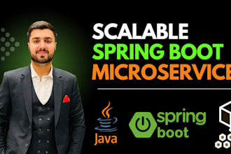 provide backend apis in java spring boot with docker deployment