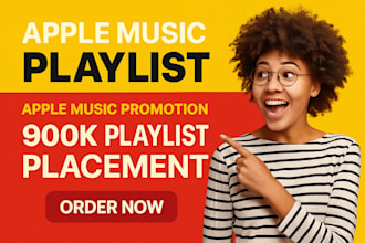 pitch your song for apple music promotion to 900 top apple playlists placements