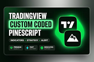 build tradingview custom pinescript indicator strategy alert