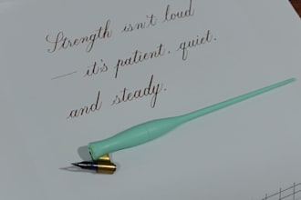 write anything in copperplate calligraphy