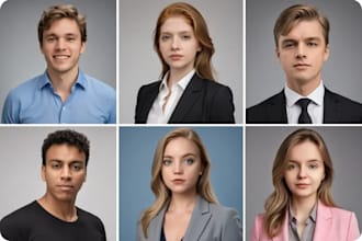 generate high quality ai headshots for business or casual use