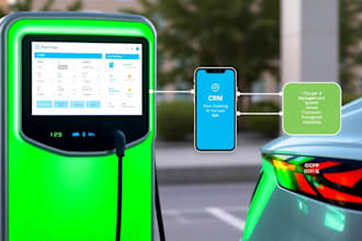develop ocpp charging station CRM system with nestjs and angular 11