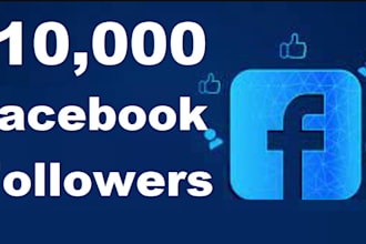 provide 1000 facebook follower real active users