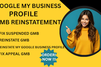 do gmb reinstatement, fix appeal gmb, recover your suspended google my business