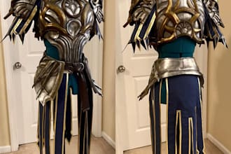 cosplay creation wearable armor cosplay model 3d weapon evafoam for 3d printing