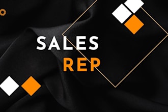 be your b2b sales representative high ticket sales closer sales agents