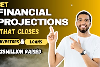 provide investor ready financial projections, forecasts and financial model