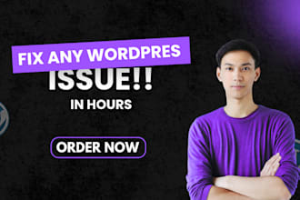 fix any woocommerce error or wordpress bug