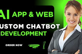 develop chatgpt ai mobile app or website ai saas app ai chatbot ai software