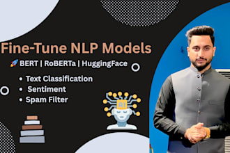 fine tune nlp models like bert for classification or text analysis