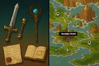 create original medieval fantasy mmorpg ideas, weapons, monsters, and content