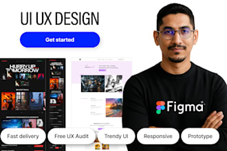 do UI UX design in figma for website, apps, dashboard, saas