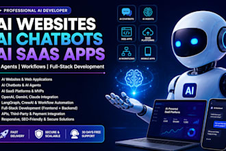 tutor ai websites ai chatbots ai saas web applications ai agents full stack ai
