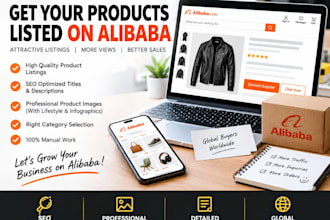do high quality product listing on alibaba