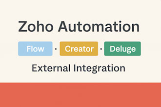 automate zoho workflows and integrate with third party tools