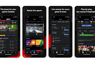 develop live sports, live football, live matches, sport highlight streaming app