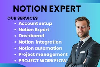 be your notion expert and deliver a custom template fast