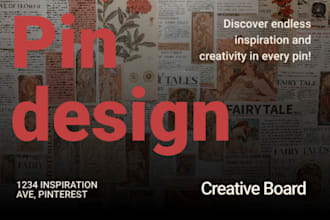 create eye catching pinterest pin designs