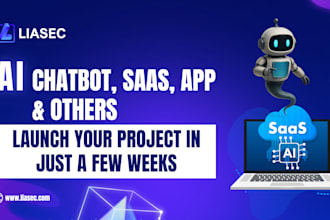 create your complete ai solution including ai website, app, saas or chatbot