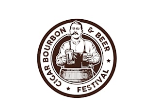 design awesome festival  beer vintage logo for your business
