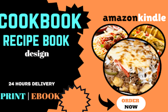 cook book design cookbook layout design book formatting typesetting for amazon