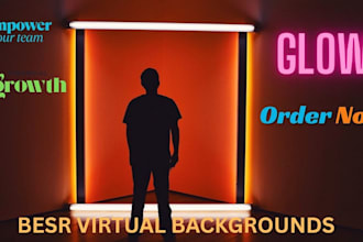 professionaly create zoom virtual backgrounds