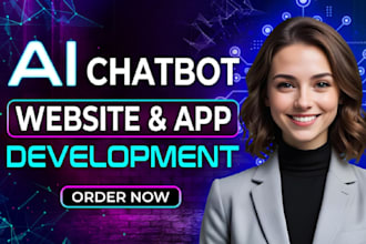 develop chatgpt ai mobile app or website ai saas app ai chatbot ai software
