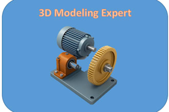 create 3d cad models and assemblies in solidworks