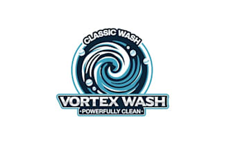 design awesome car wash logo