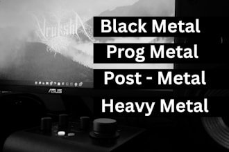mix and master your black metal, prog metal, death metal, heavy metal songs