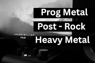 mix and master your prog metal, post metal, heavy metal tracks
