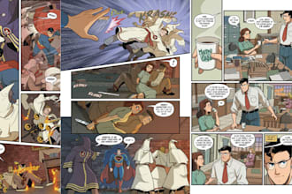 draw comic book comic writer comic artist comic storyboard manga page manga art