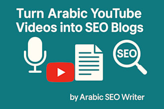 turn your youtube video or podcast into an SEO blog post