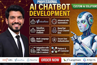 automate your business with manychat, voiceflow, zapier, n8n