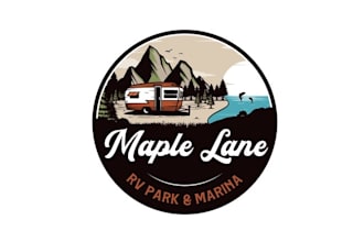 design amazing perfect rustic logo to appeal to rv park