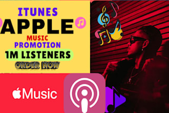 do apple itunes music promotion, podcast music, gain organic streamers