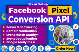 set up meta pixel and conversion API via GTM, taggrs, and stape